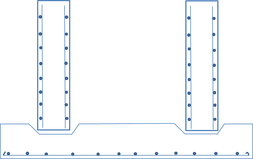 Treatment tank reinforcement detail